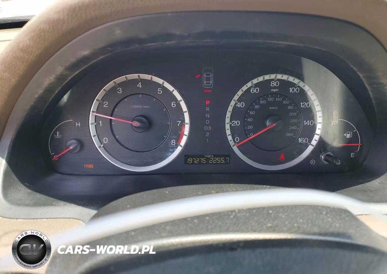 2008 Honda Accord Exl VIN:JHMCP268X8C025112 - 9