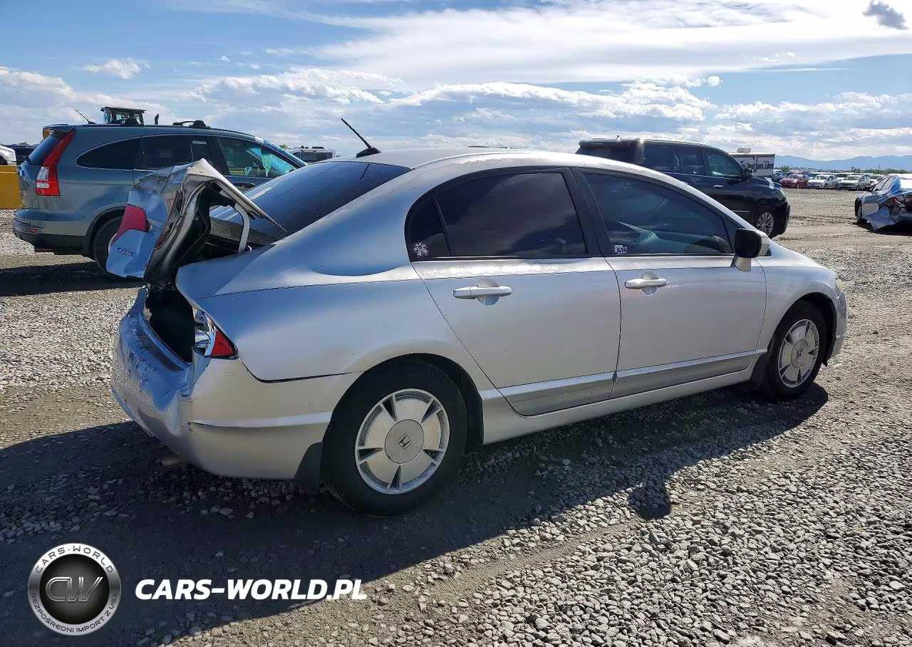 2008 Honda Civic Hybrid VIN:JHMFA36298S031392 - 3