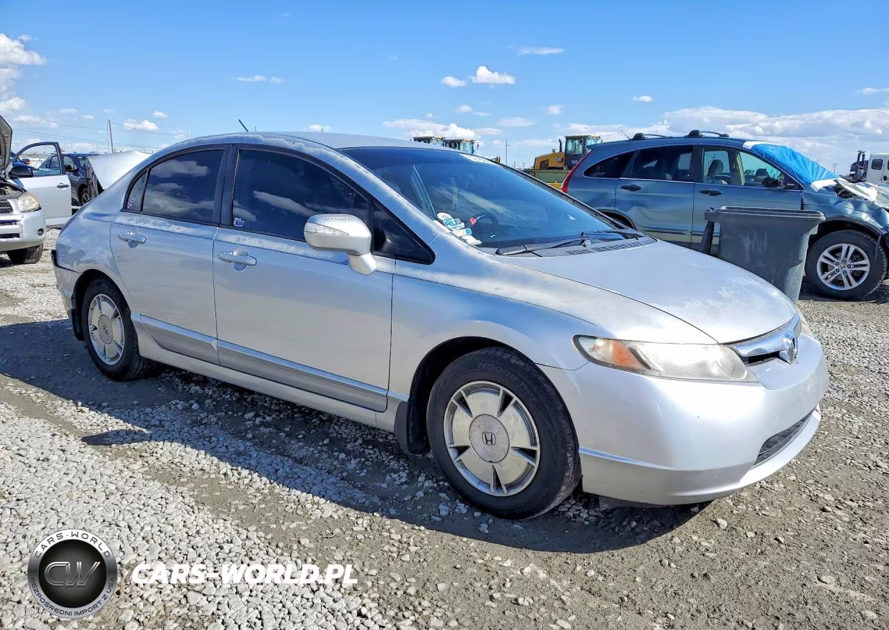 2008 Honda Civic Hybrid VIN:JHMFA36298S031392 - 4