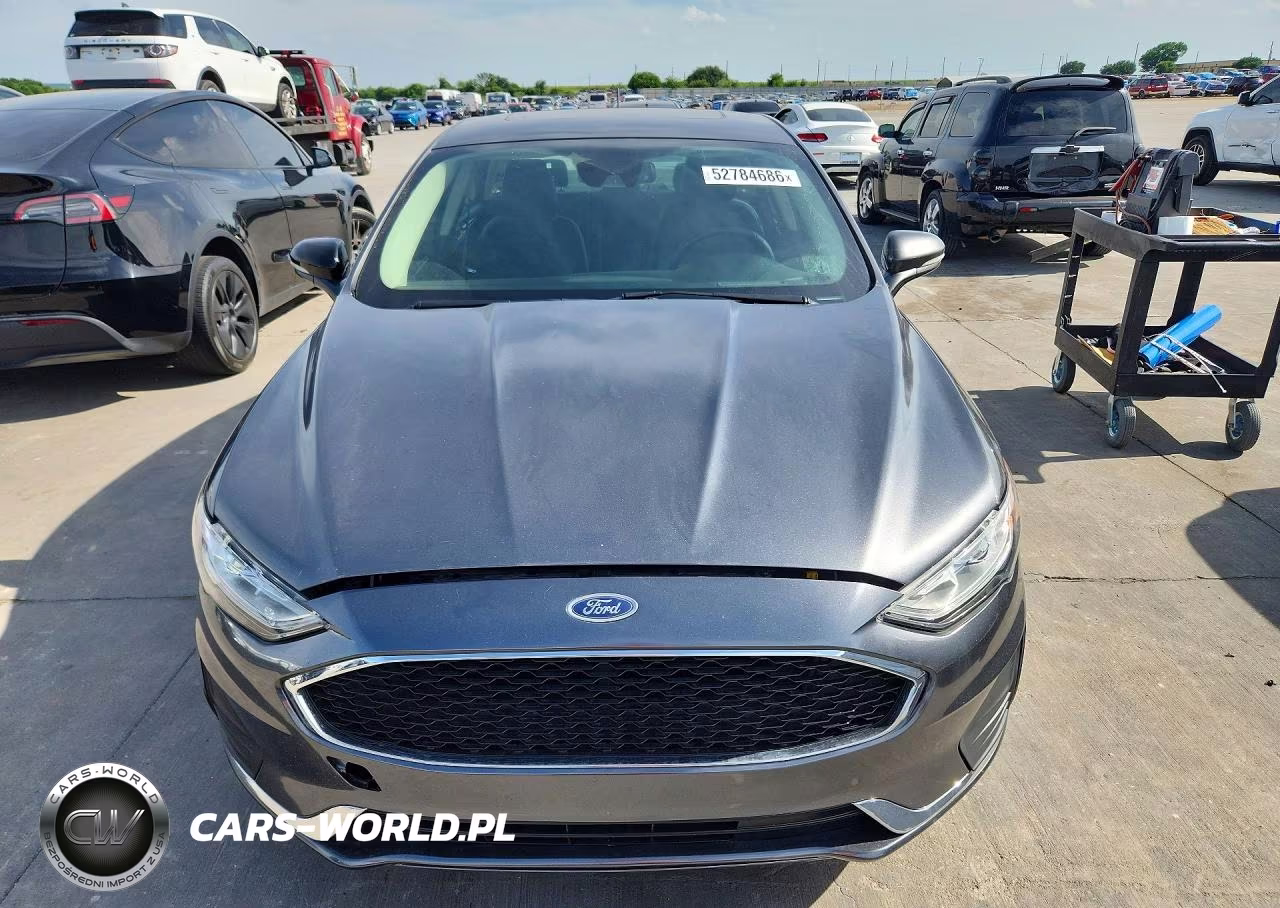 2019 Ford Fusion Titanium VIN:3FA6P0SU9KR157802 - 5