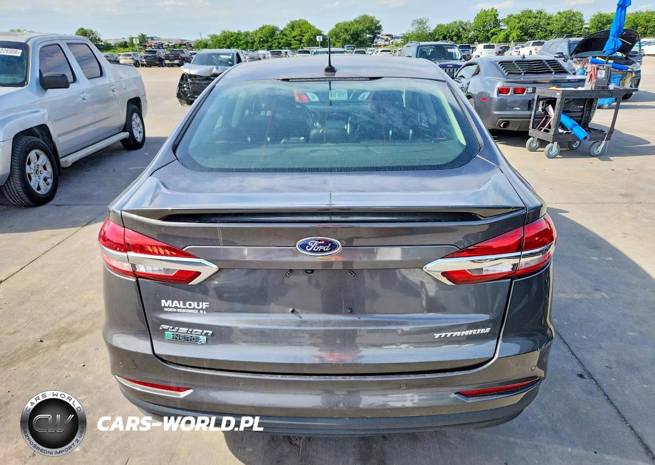 2019 Ford Fusion Titanium VIN:3FA6P0SU9KR157802 - 6