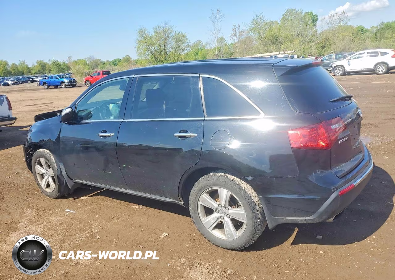 2011 Acura Mdx VIN:2HNYD2H21BH509967 - 2
