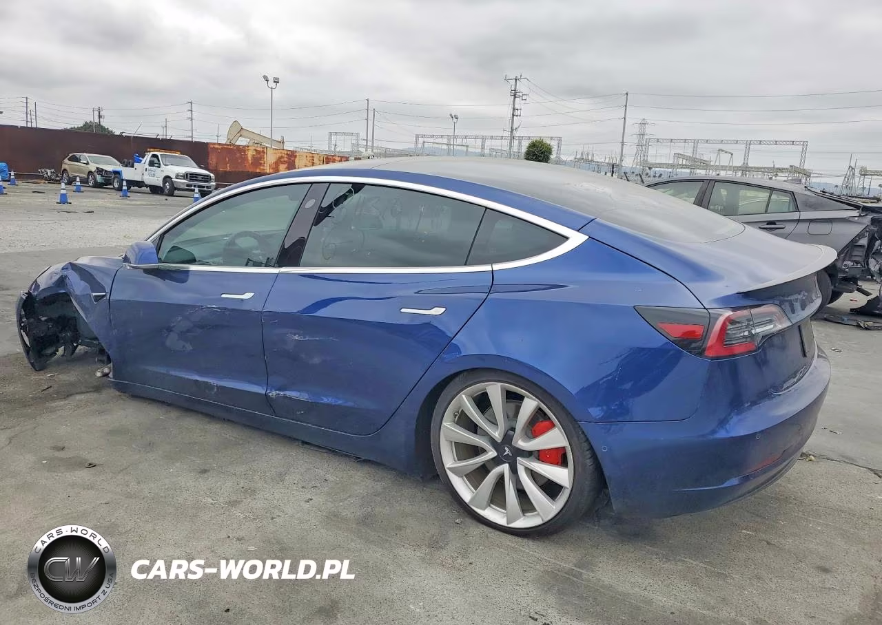 2019 Tesla Model 3 VIN:5YJ3E1EB6KF419876 - 2