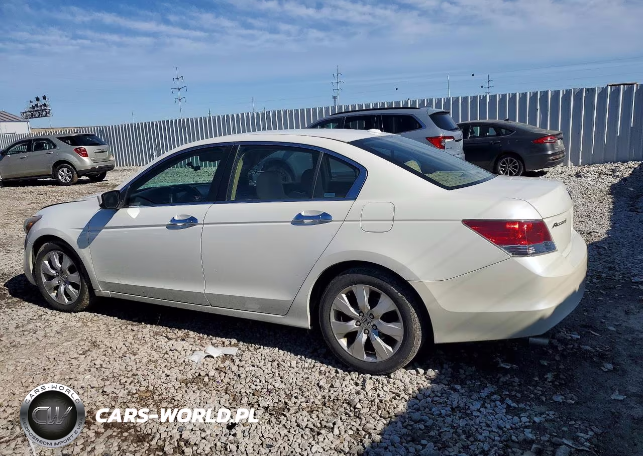 2008 Honda Accord Exl VIN:1HGCP36808A047883 - 2