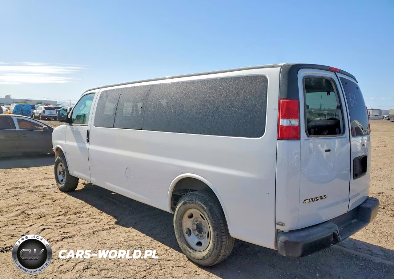 2020 Chevrolet Express G3500 Ls 6.0L V8 Passenger VIN:1GAZGNFG7L1251187 - 3