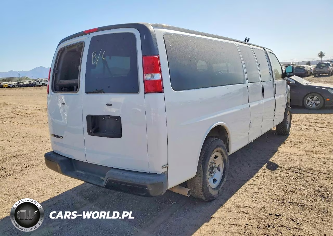 2020 Chevrolet Express G3500 Ls 6.0L V8 Passenger VIN:1GAZGNFG7L1251187 - 4