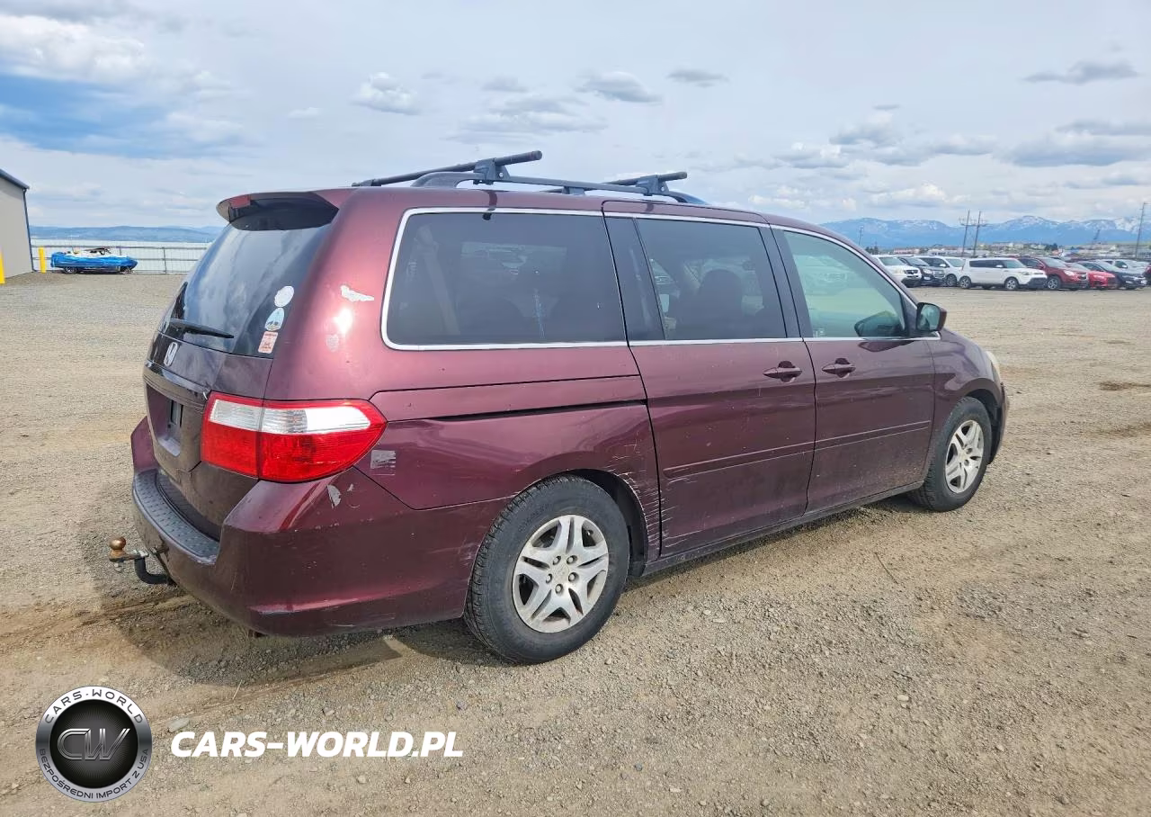 2007 Honda Odyssey Exl VIN:5FNRL38717B406320 - 3