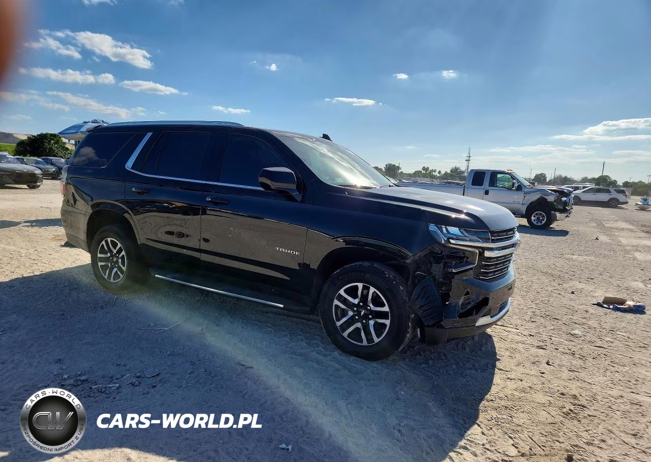 2021 Chevrolet Tahoe C1500 Lt VIN:1GNSCNKDXMR407104 - 4