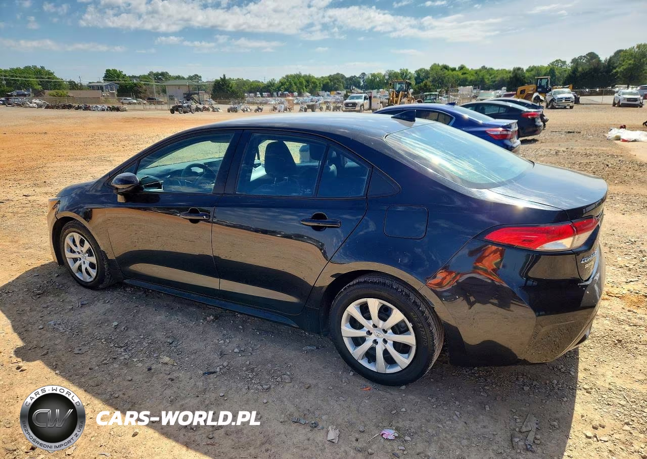 2021 Toyota Corolla Le VIN:5YFEPMAE7MP231136 - 2
