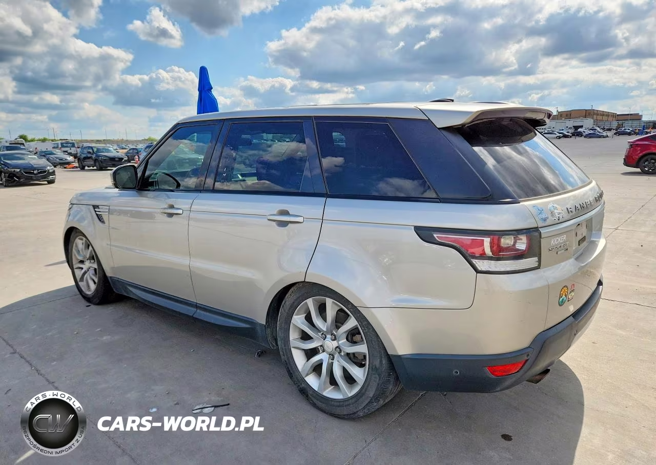 2015 Land Rover Range Rover Sport Hse VIN:SALWR2VF1FA515559 - 2