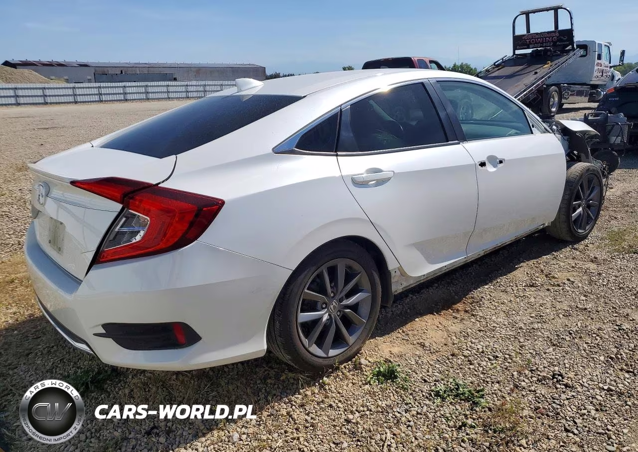 2019 Honda Civic Exl VIN:JHMFC1F70KX002920 - 3