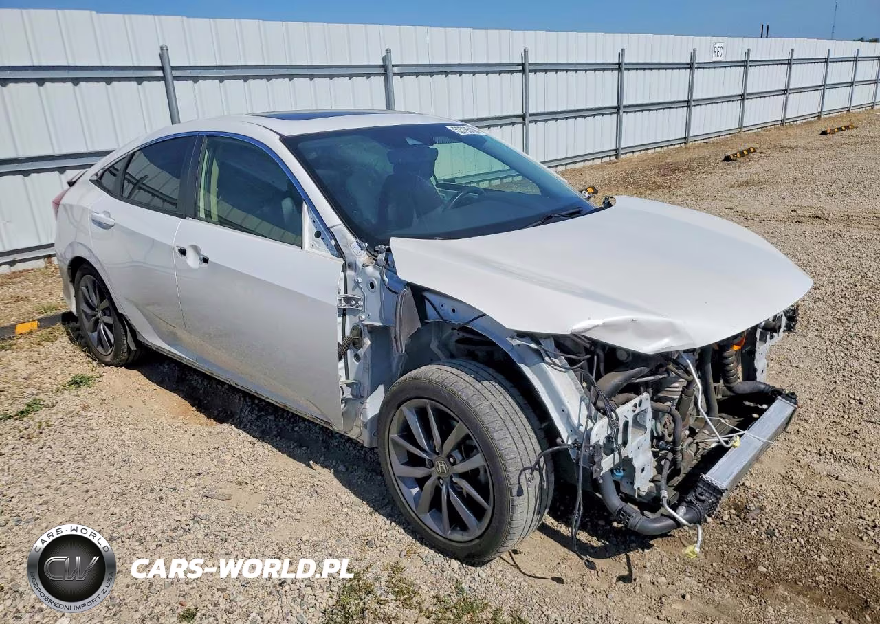 2019 Honda Civic Exl VIN:JHMFC1F70KX002920 - 4