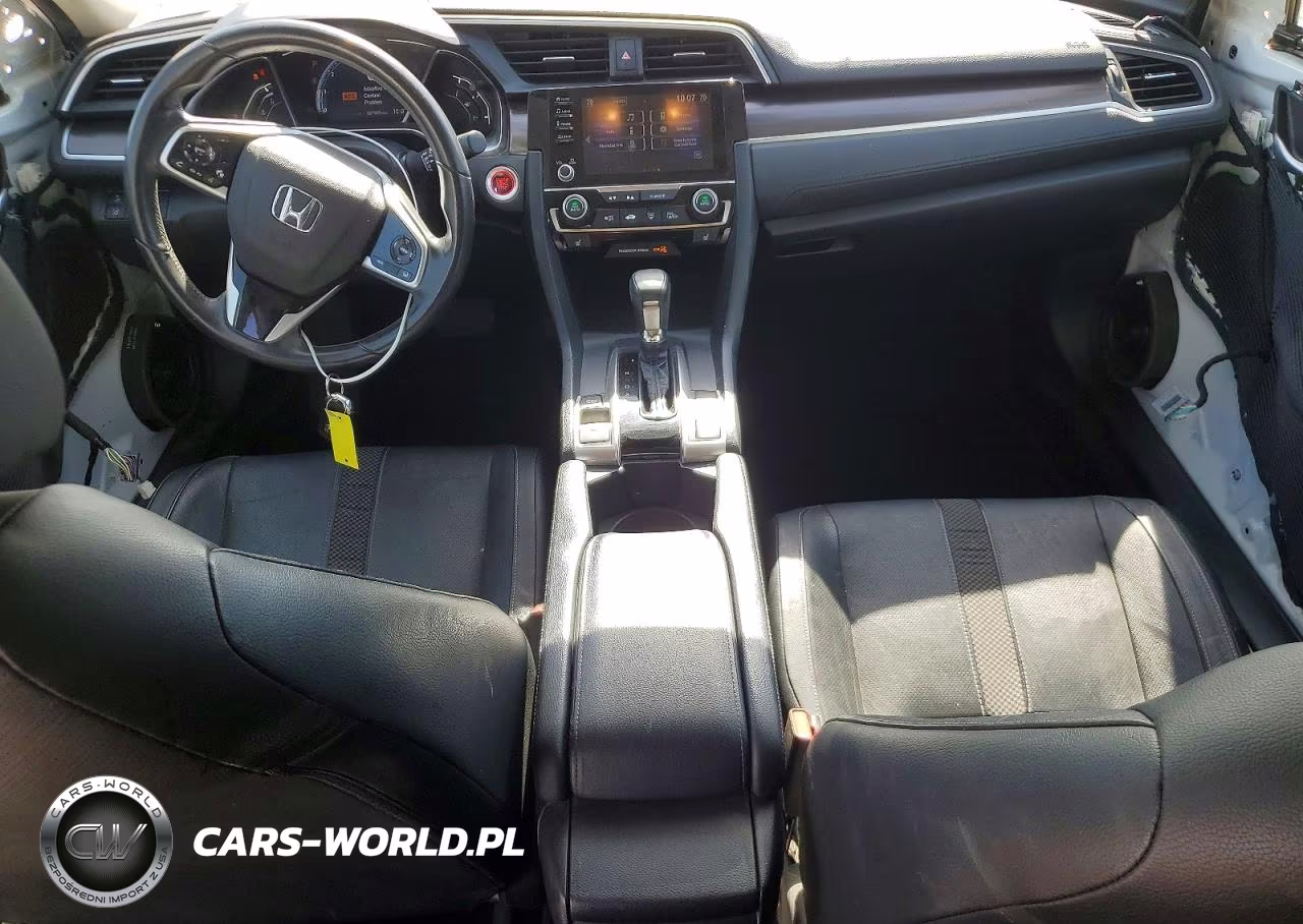 2019 Honda Civic Exl VIN:JHMFC1F70KX002920 - 8