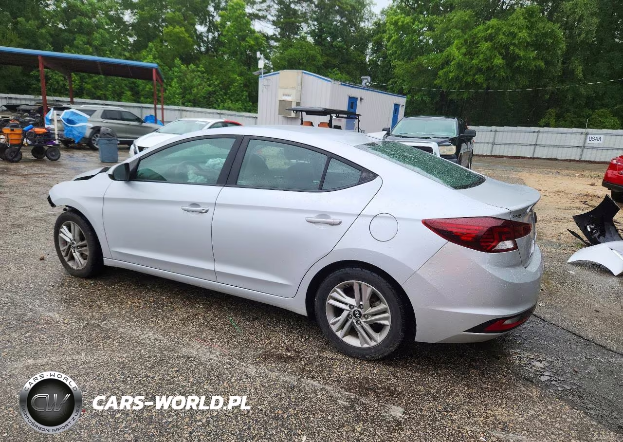 2019 Hyundai Elantra Sel VIN:KMHD84LF4KU858533 - 2