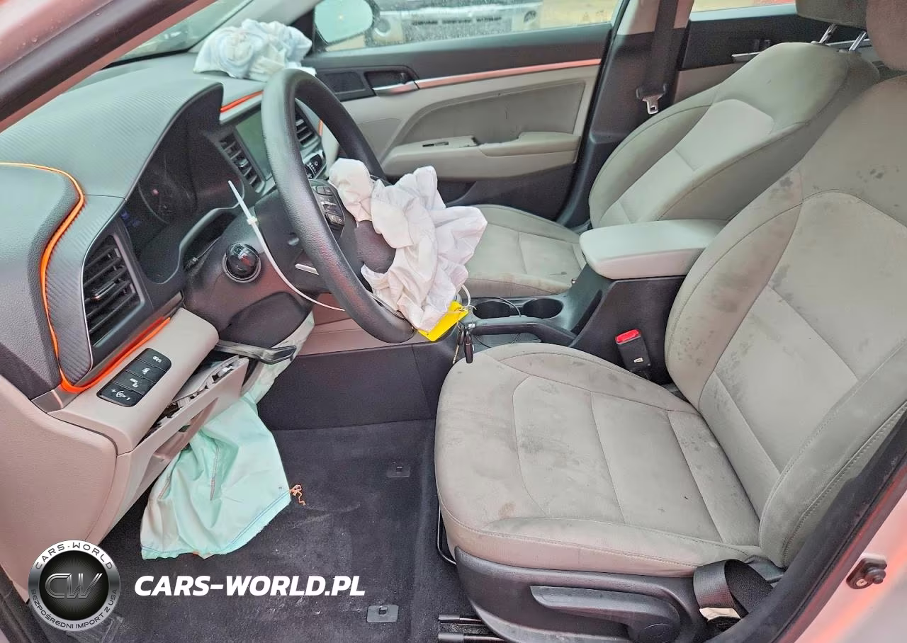 2019 Hyundai Elantra Sel VIN:KMHD84LF4KU858533 - 7
