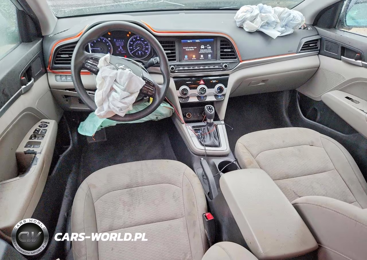 2019 Hyundai Elantra Sel VIN:KMHD84LF4KU858533 - 8