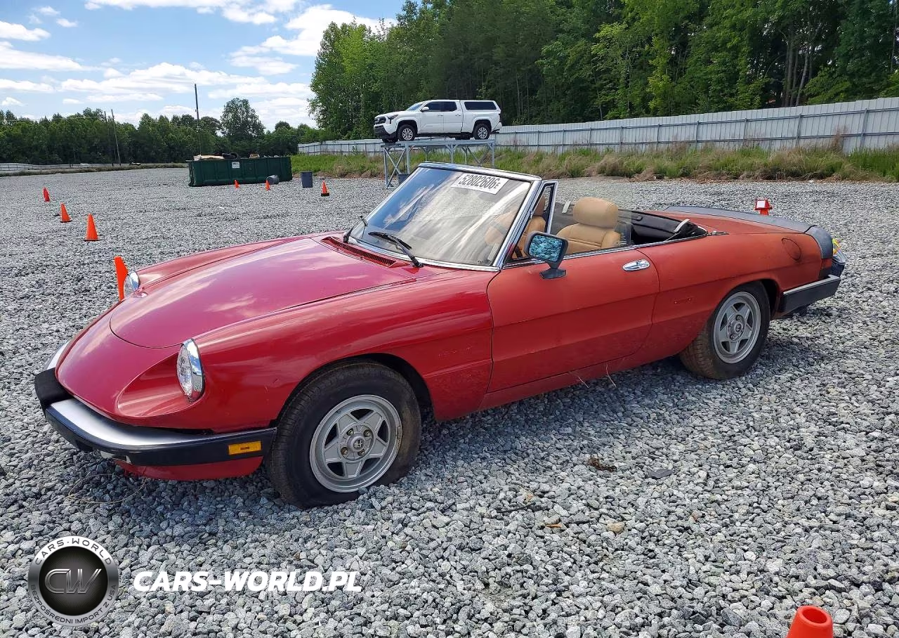 1986 Alfa Romeo Veloce 2000 Spider – zdjęcie 1 z 12