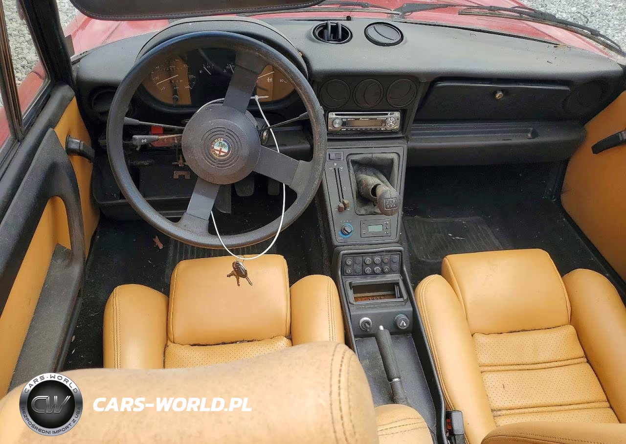 1986 Alfa Romeo Veloce 2000 Spider VIN:ZARBA5415G1038128 - 8