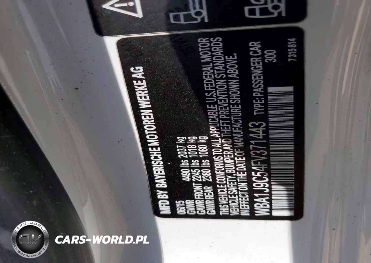 2015 BMW M235Xi VIN:WBA1J9C54FV371443 - 12