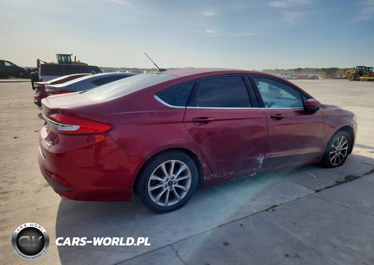 2017 Ford Fusion Se VIN:3FA6P0HD1HR397636 - 3