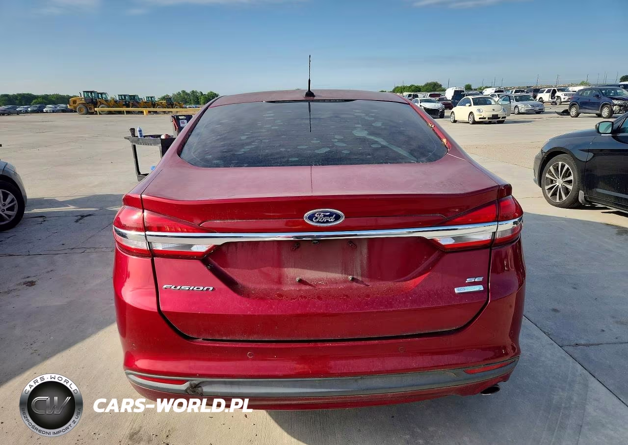 2017 Ford Fusion Se VIN:3FA6P0HD1HR397636 - 6