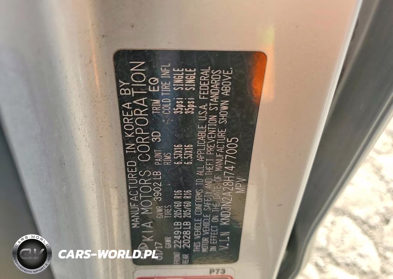 2017 Kia Soul VIN:KNDJN2A28H7477005 - 12