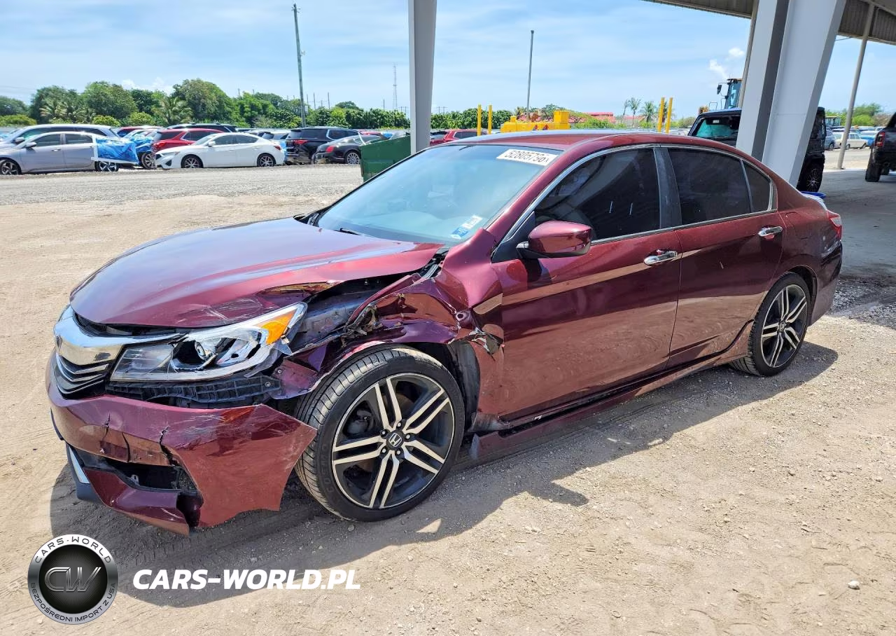 2017 Honda Accord Sport VIN:1HGCR2F56HA241506 - 1