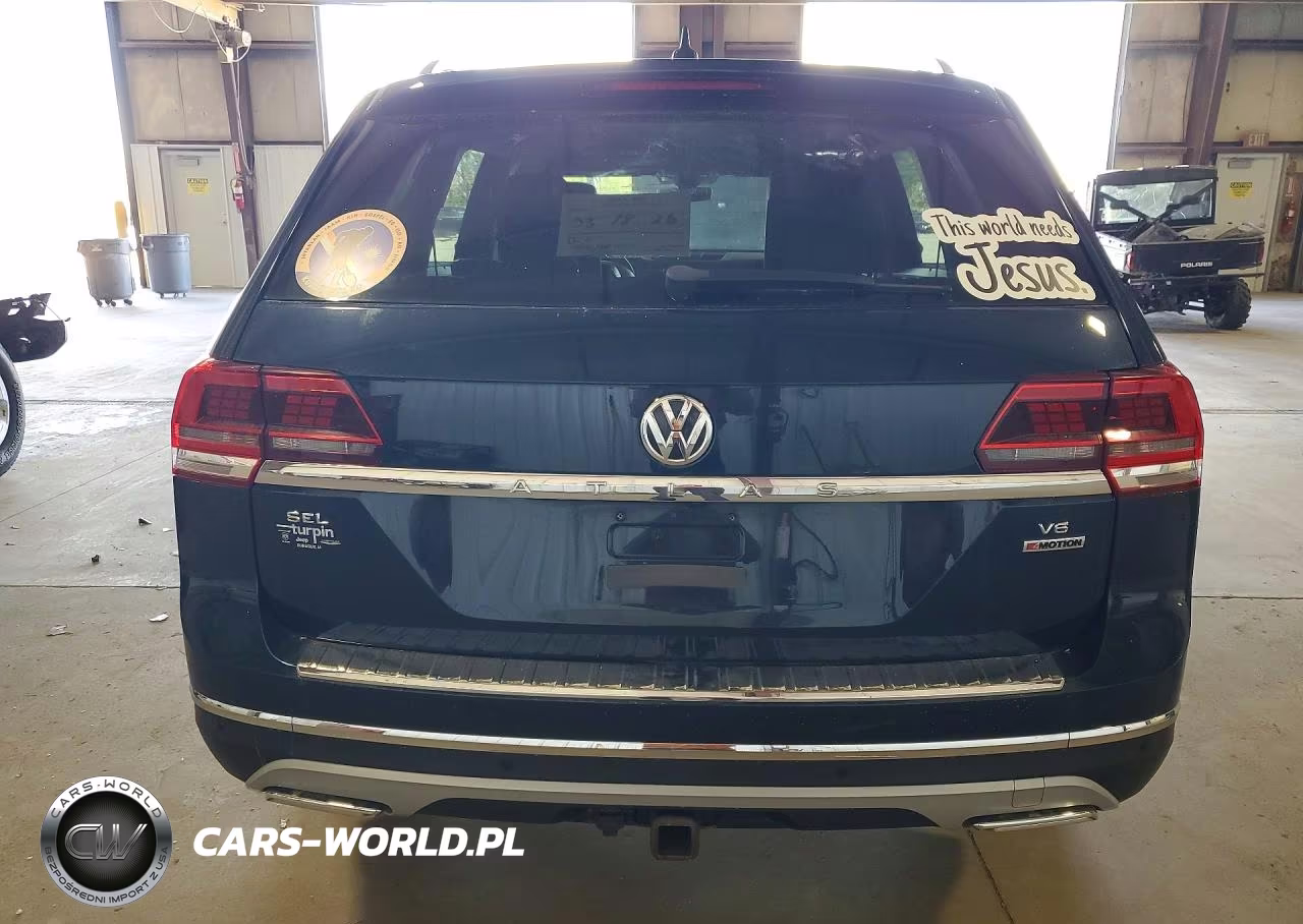 2019 Volkswagen Atlas Sel Premium VIN:1V2NR2CA2KC588219 - 6