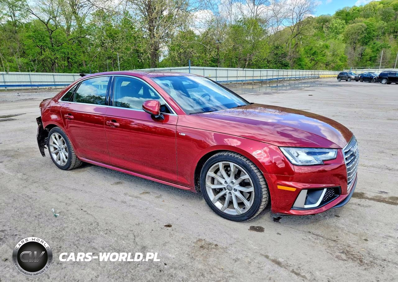 2019 Audi A4 Premium Plus VIN:WAUENAF44KA081473 - 4