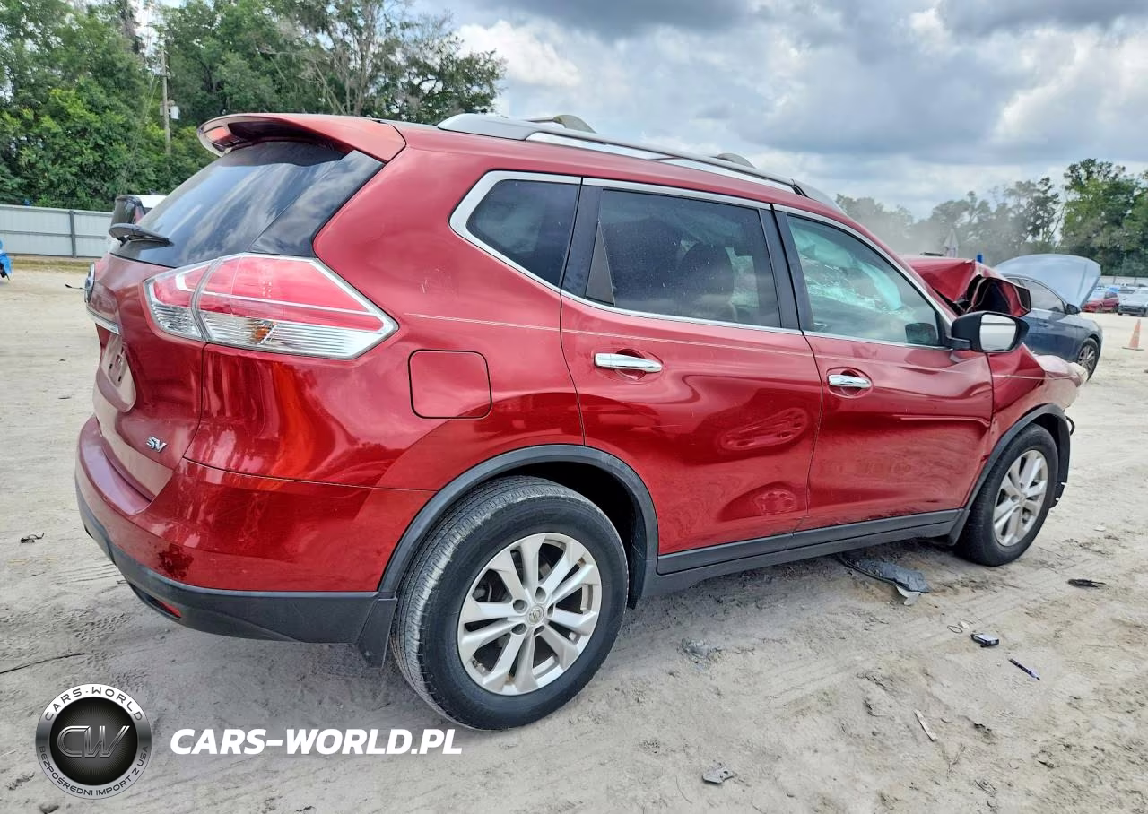 2015 Nissan Rogue Sv VIN:KNMAT2MT2FP517909 - 3
