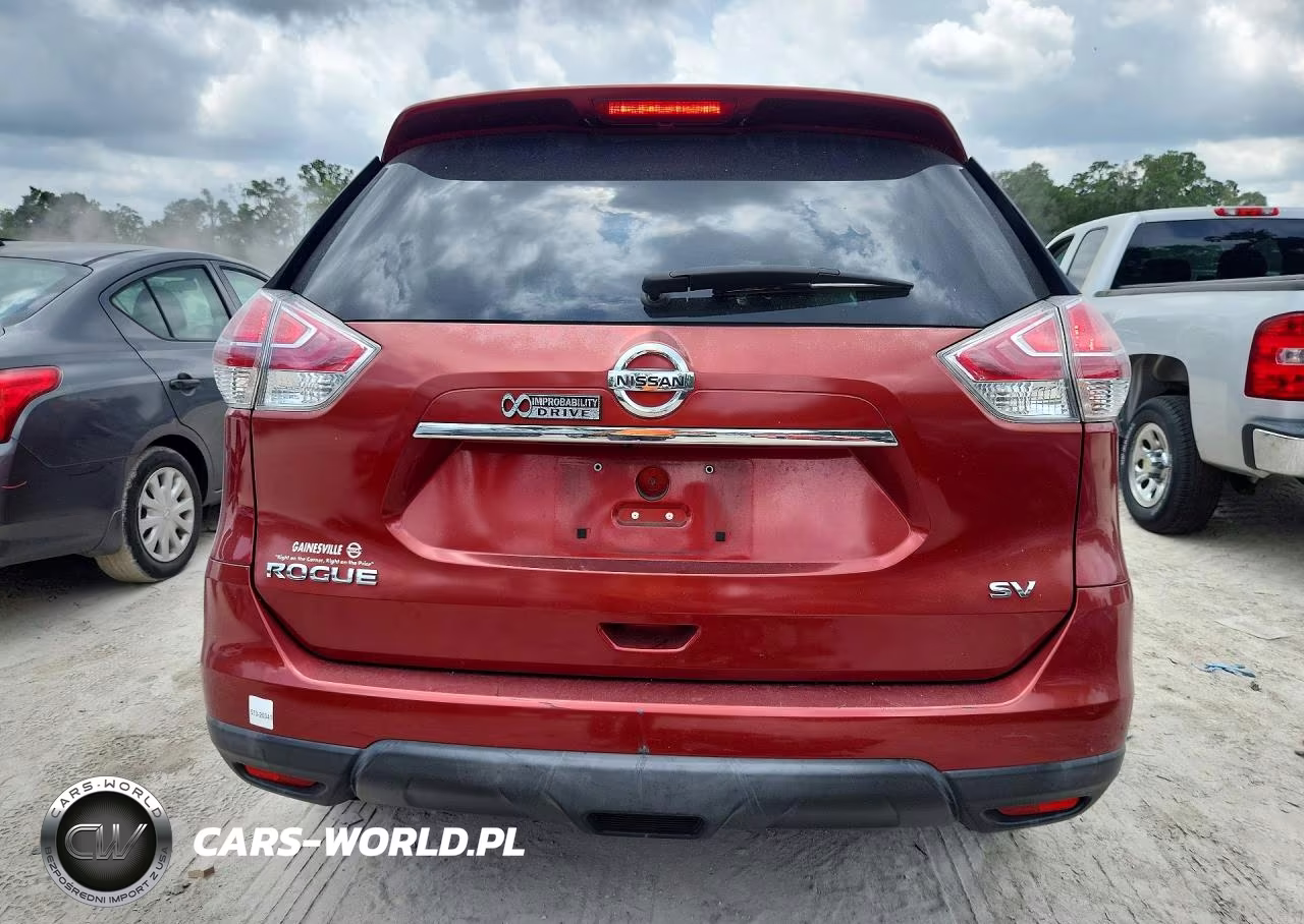2015 Nissan Rogue Sv VIN:KNMAT2MT2FP517909 - 6