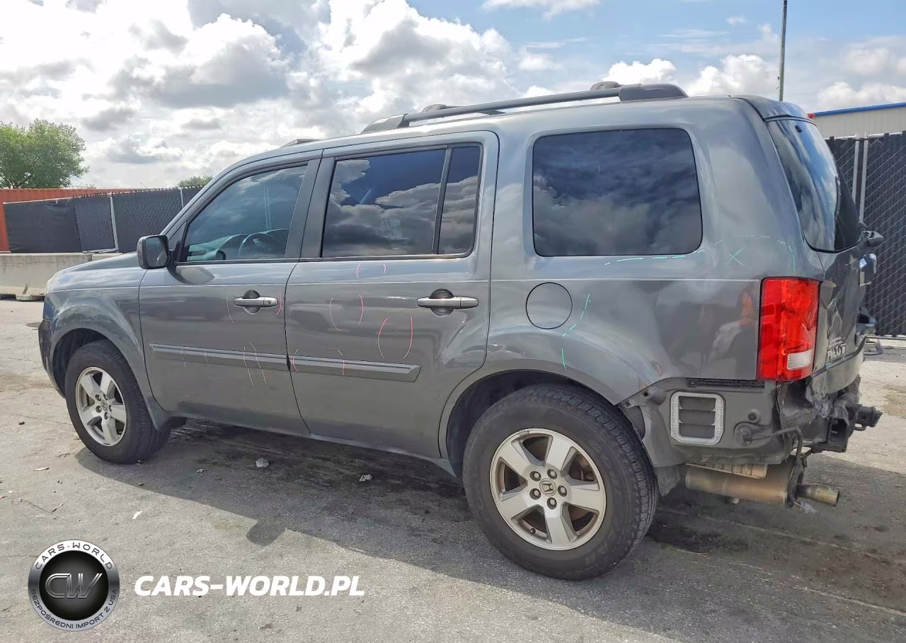 2011 Honda Pilot Exln VIN:5FNYF3H75BB039241 - 2