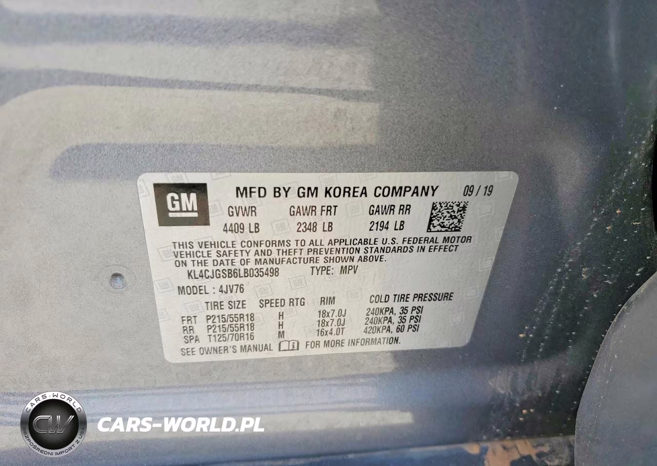 2020 Buick Encore Essence VIN:KL4CJGSB6LB035498 - 13