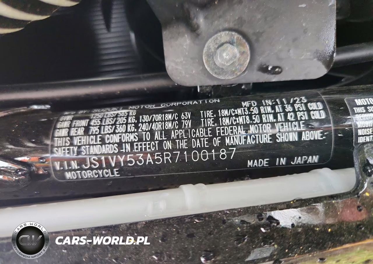 2024 Suzuki Vzr1800 VIN:JS1VY53A5R7100187 - 9
