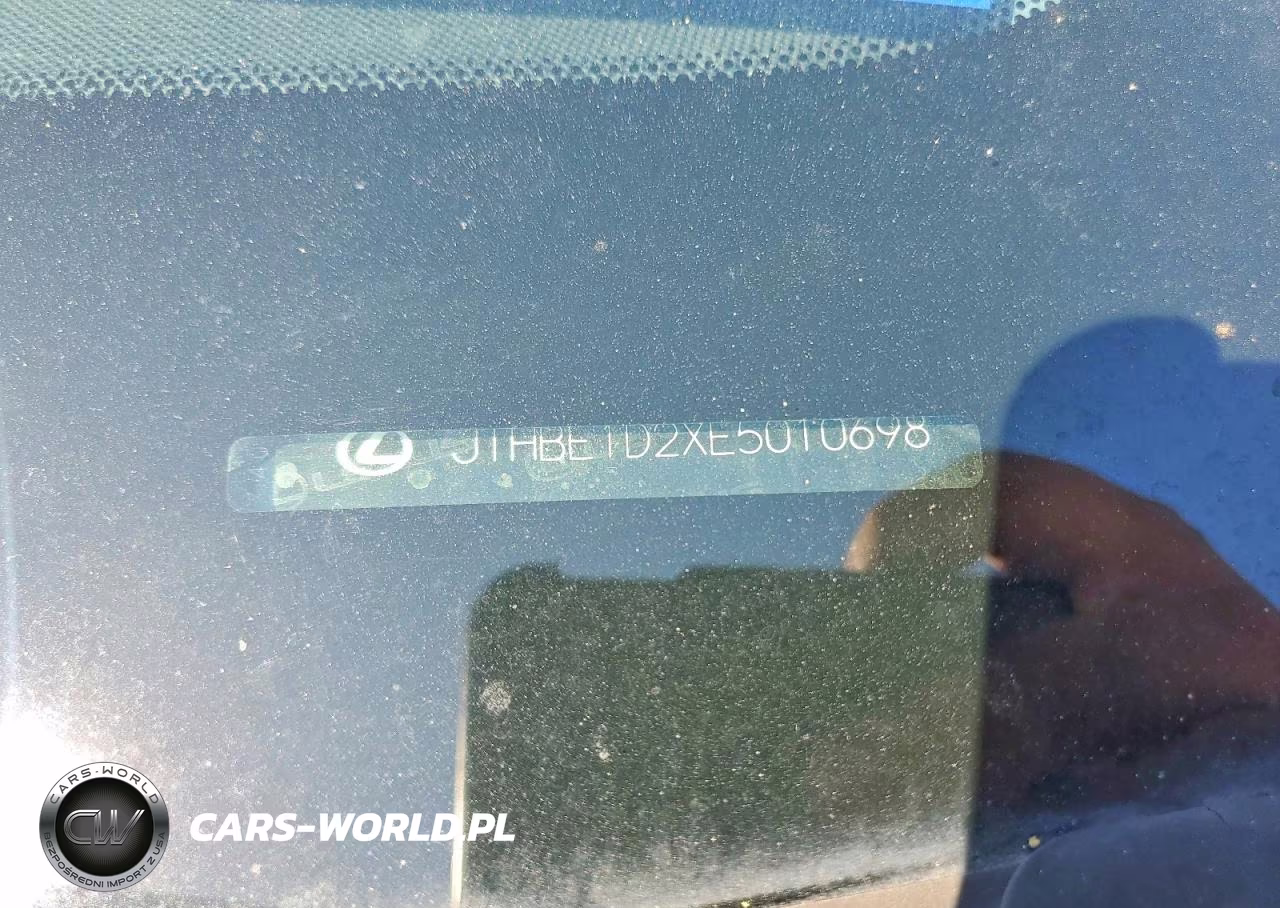 2014 Lexus Is 350 VIN:JTHBE1D2XE5010698 - 12