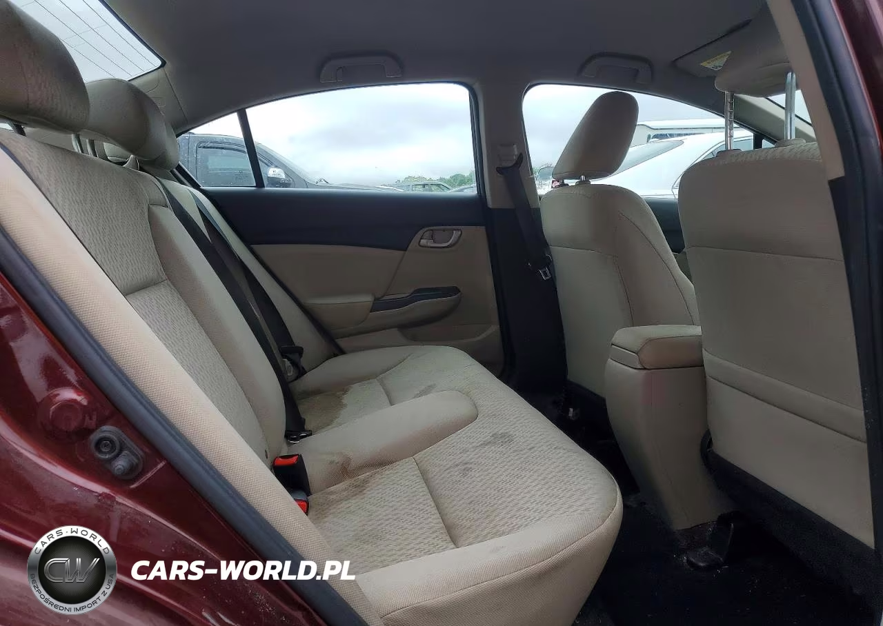 2015 Honda Civic Lx VIN:19XFB2F59FE122004 - 10