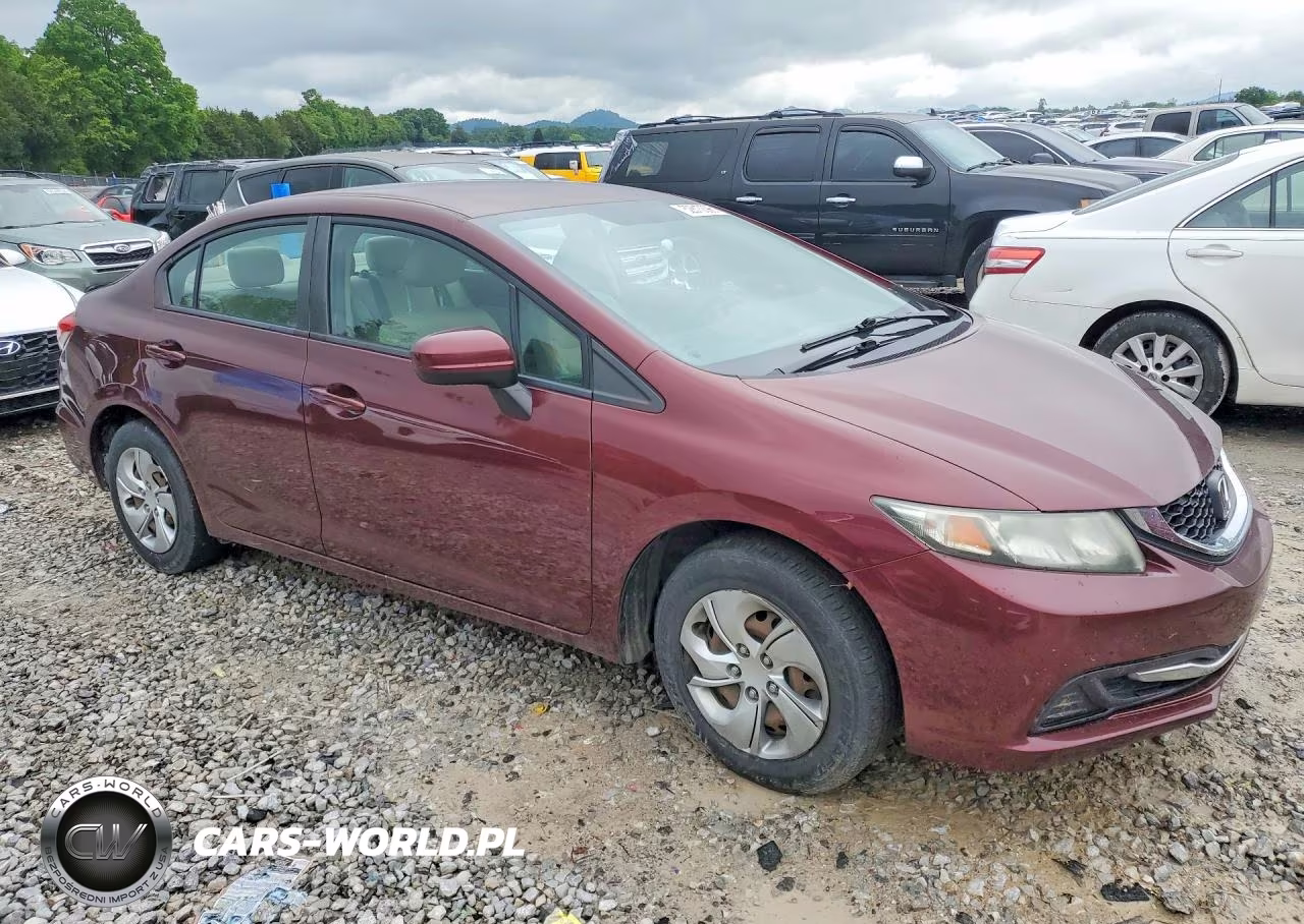 2015 Honda Civic Lx VIN:19XFB2F59FE122004 - 4