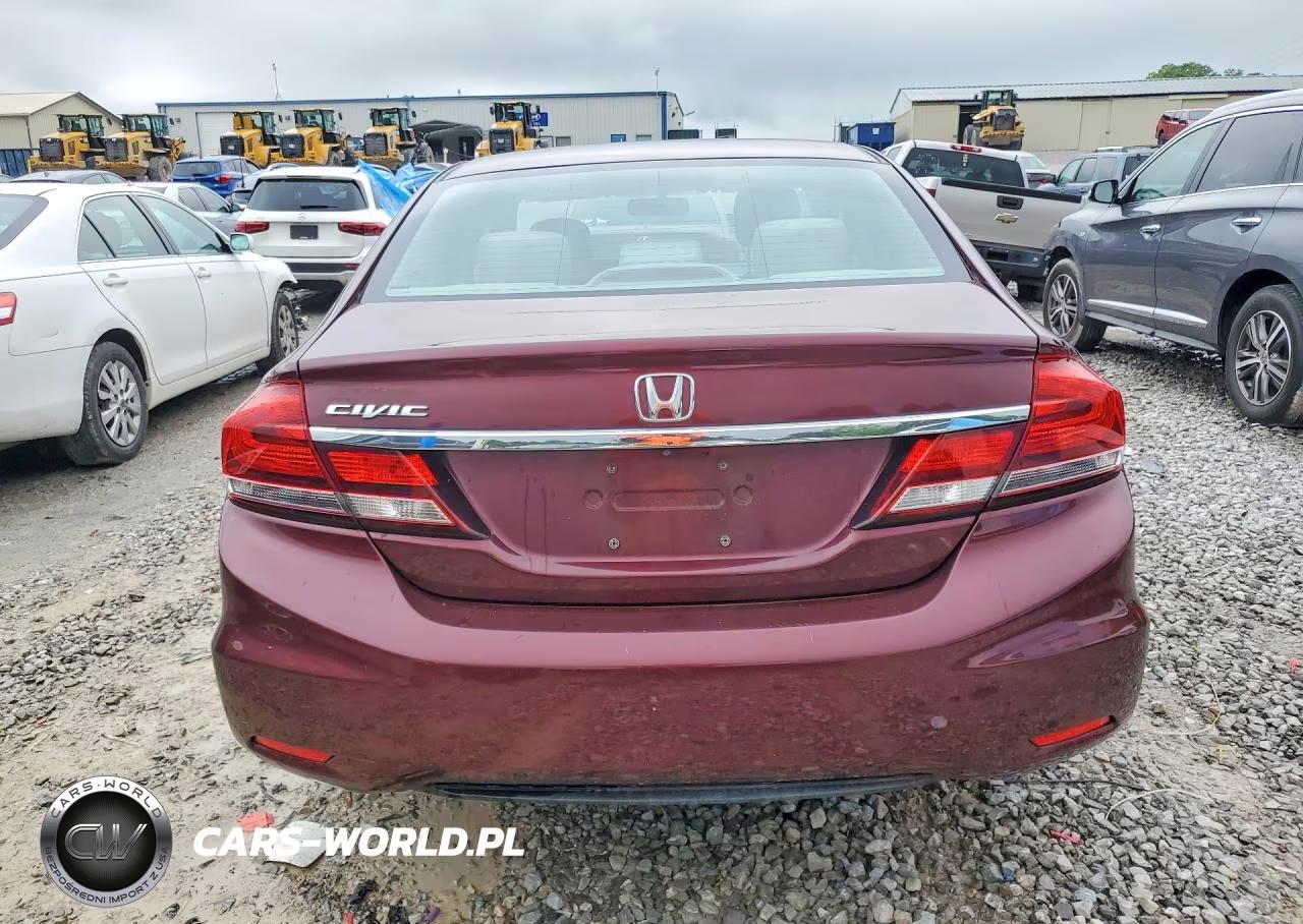 2015 Honda Civic Lx VIN:19XFB2F59FE122004 - 6