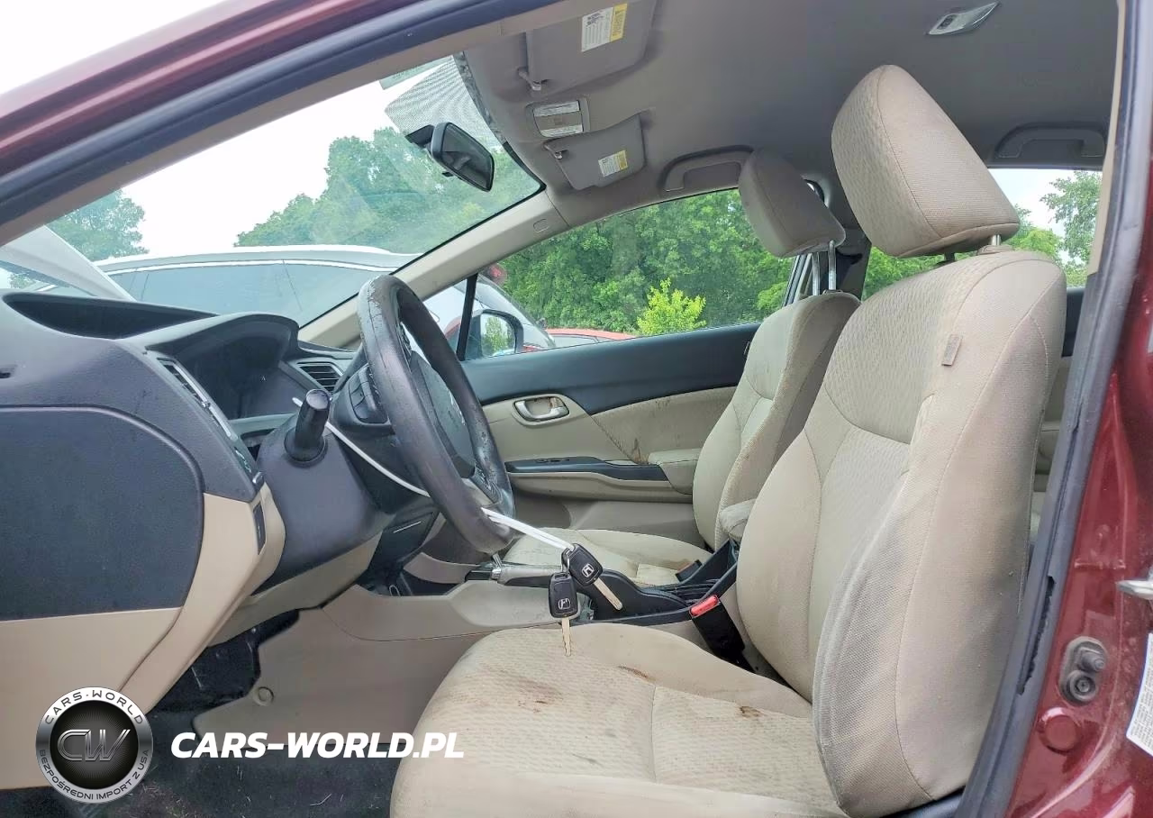 2015 Honda Civic Lx VIN:19XFB2F59FE122004 - 7