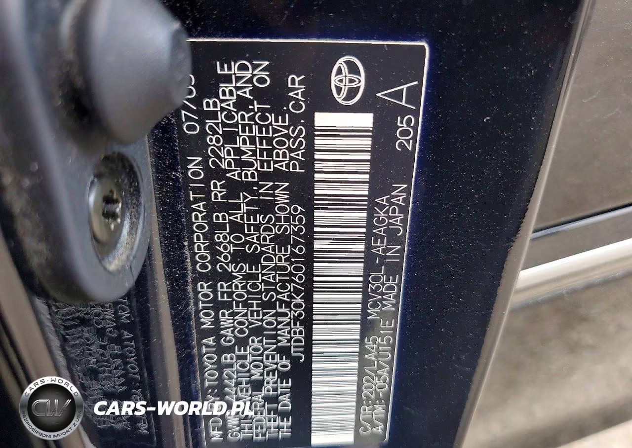 2006 Toyota Camry Xle V6 VIN:JTDBF30K760167359 - 13
