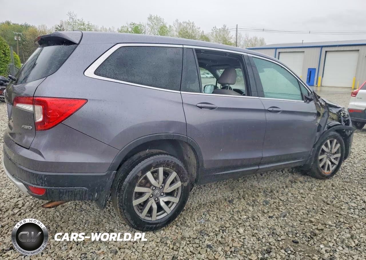 2020 Honda Pilot Exl VIN:5FNYF6H50LB016449 - 3
