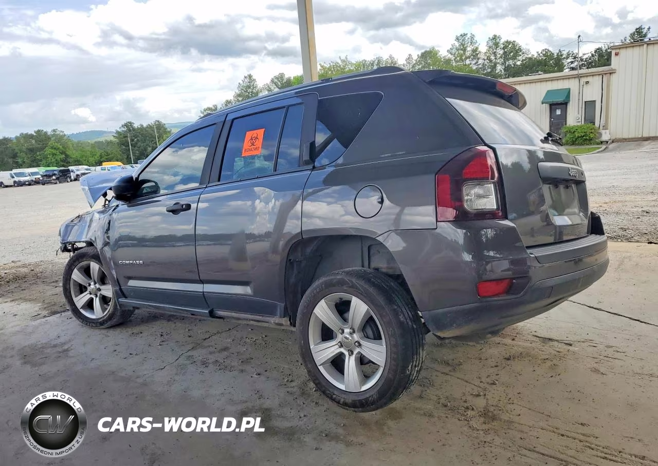 2016 Jeep Compass Sport VIN:1C4NJCBB0GD543662 - 2