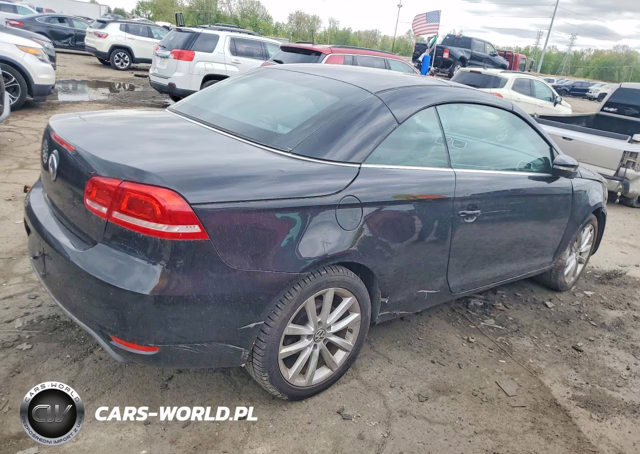 2013 Volkswagen Eos Komfort VIN:WVWBW8AH8DV004106 - 3