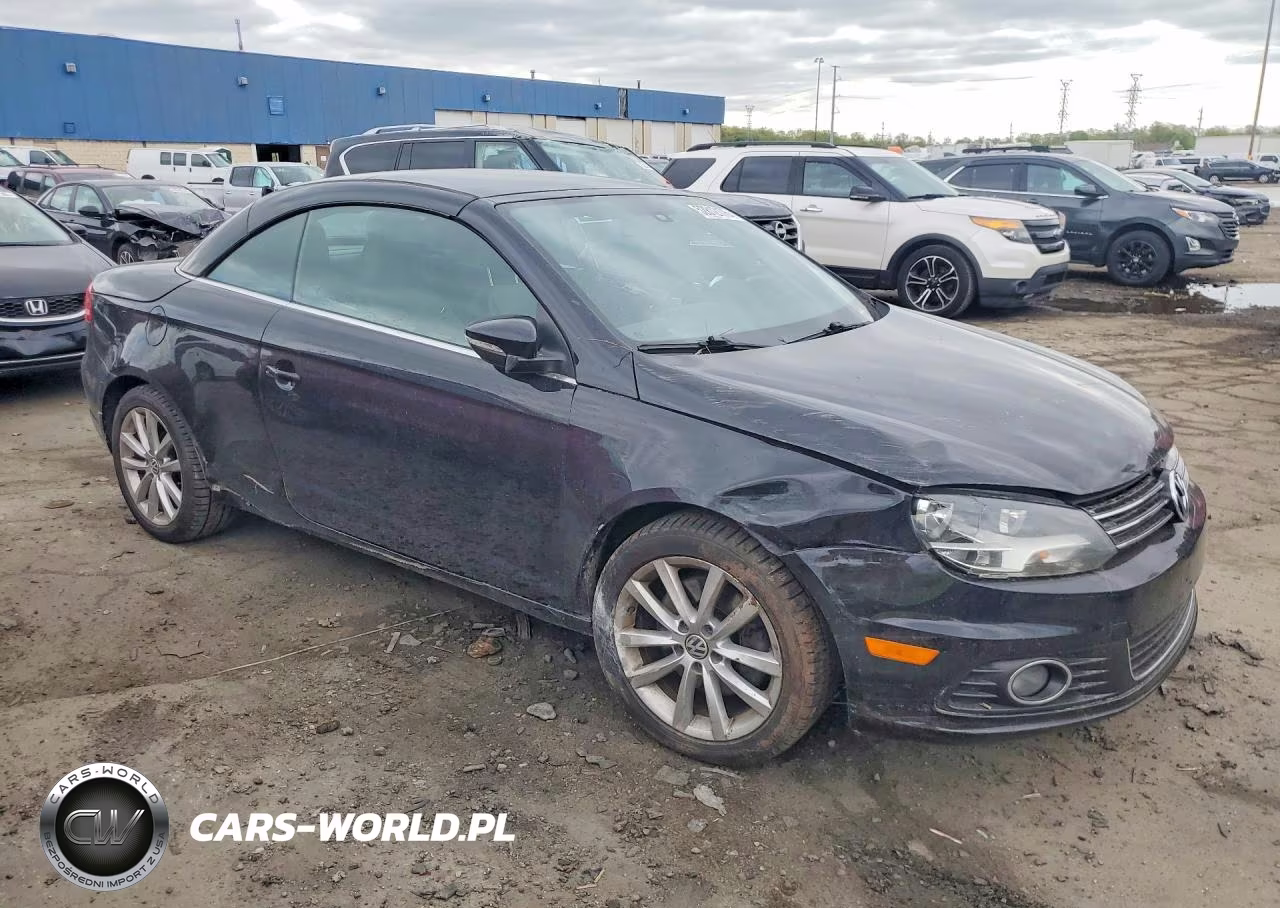 2013 Volkswagen Eos Komfort VIN:WVWBW8AH8DV004106 - 4