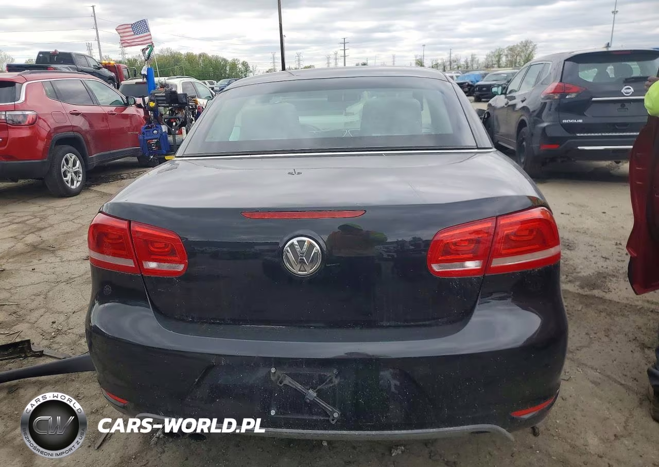 2013 Volkswagen Eos Komfort VIN:WVWBW8AH8DV004106 - 6