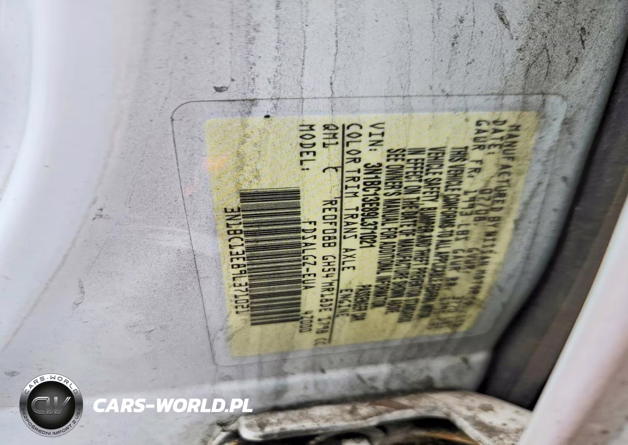 2009 Nissan Versa 1.8 S VIN:3N1BC13E89L371021 - 12