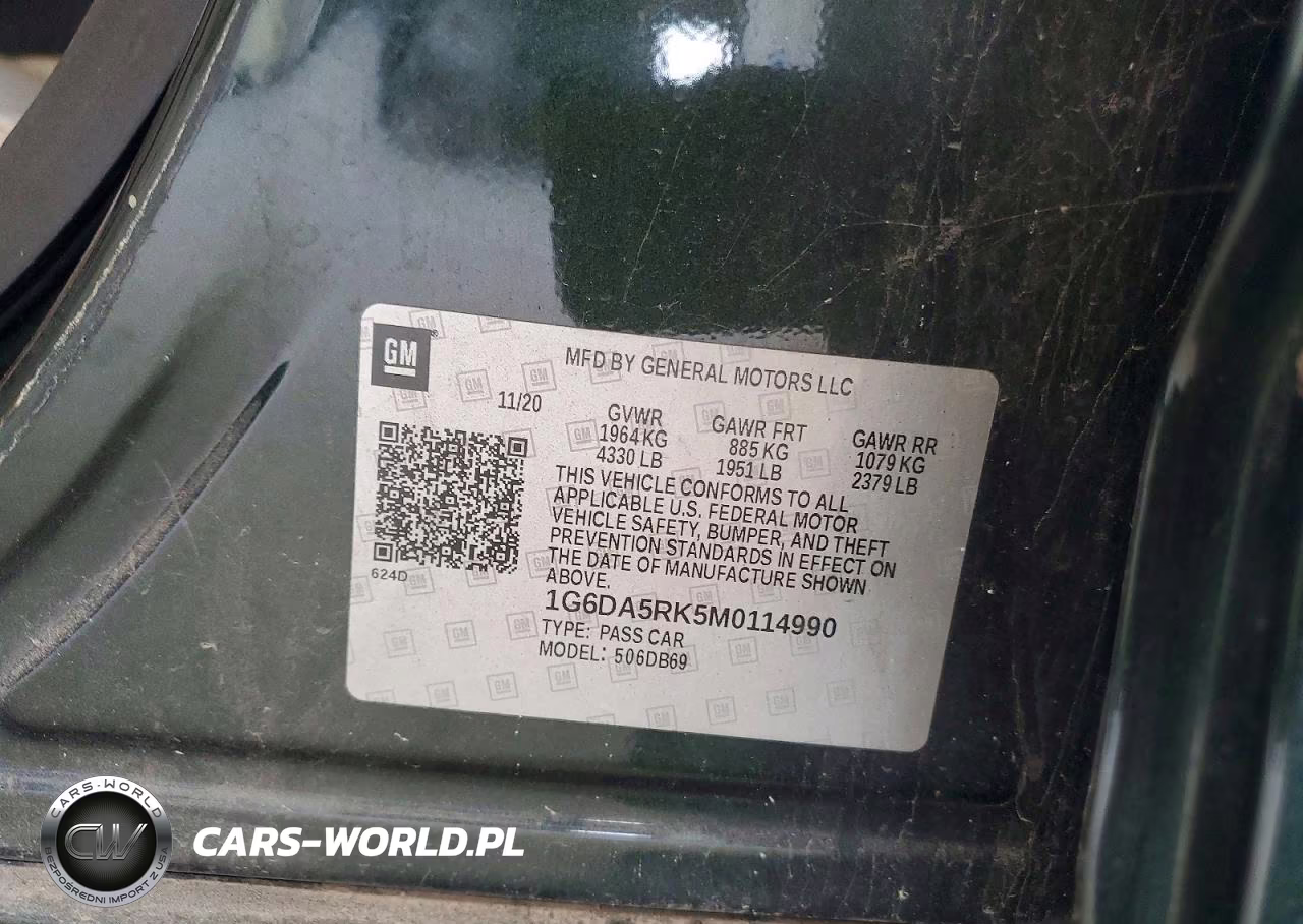 2021 Cadillac Ct4 Luxury VIN:1G6DA5RK5M0114990 - 12