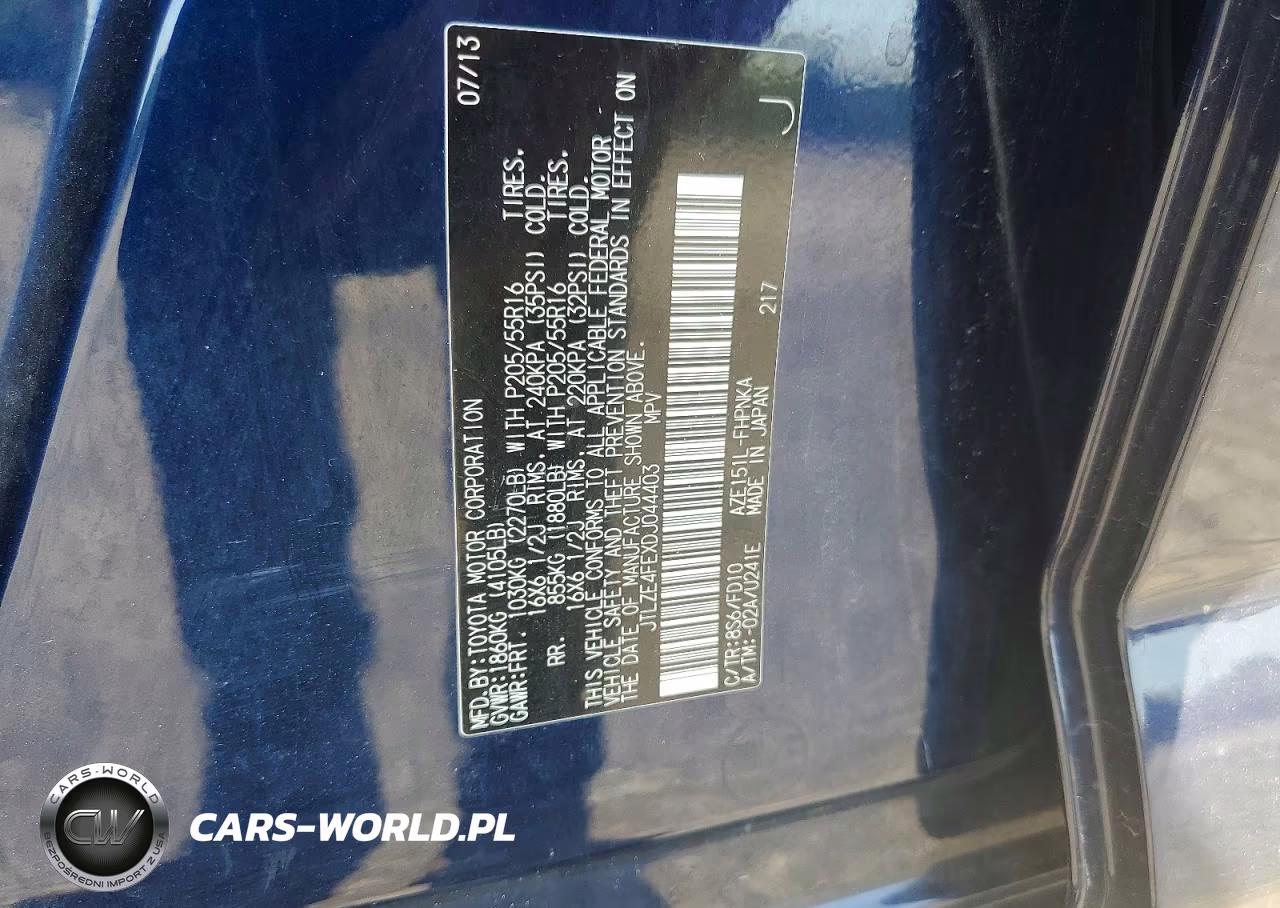 2013 Scion Xb Base VIN:JTLZE4FEXDJ044403 - 12