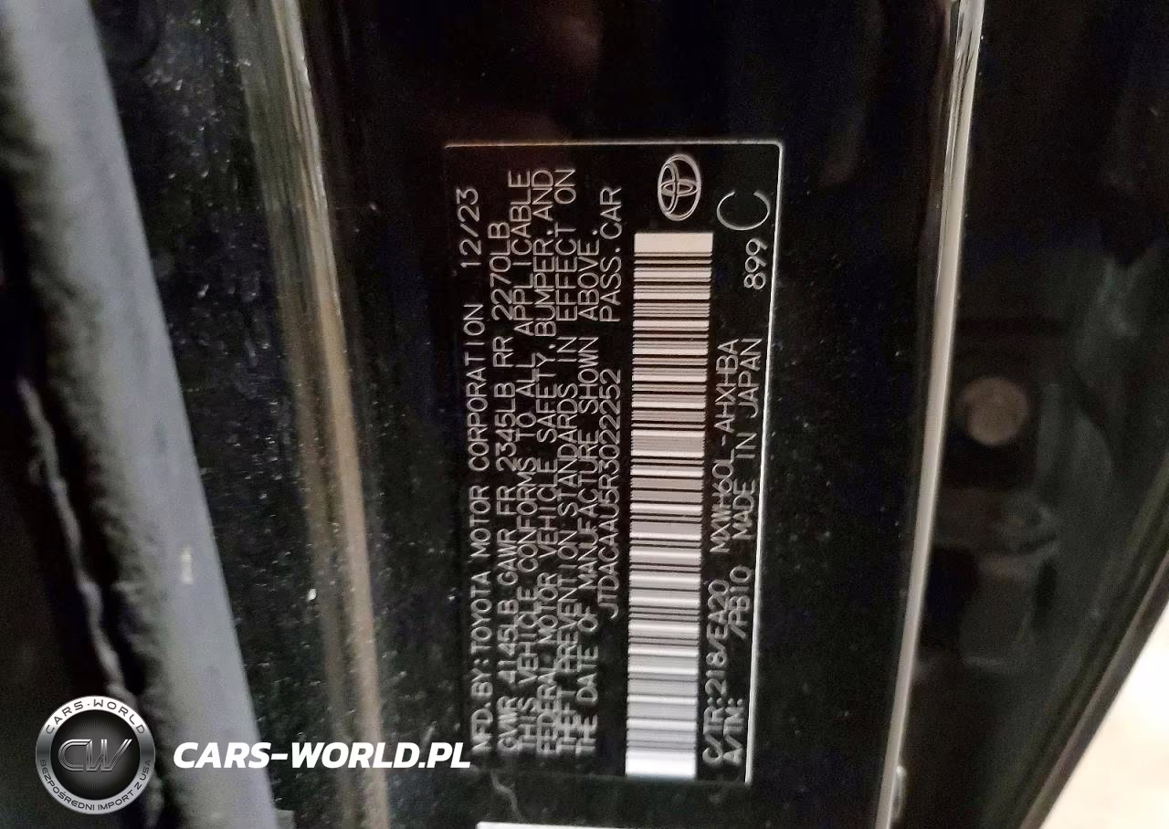 2024 Toyota Prius Limited VIN:JTDACAAU5R3022252 - 12