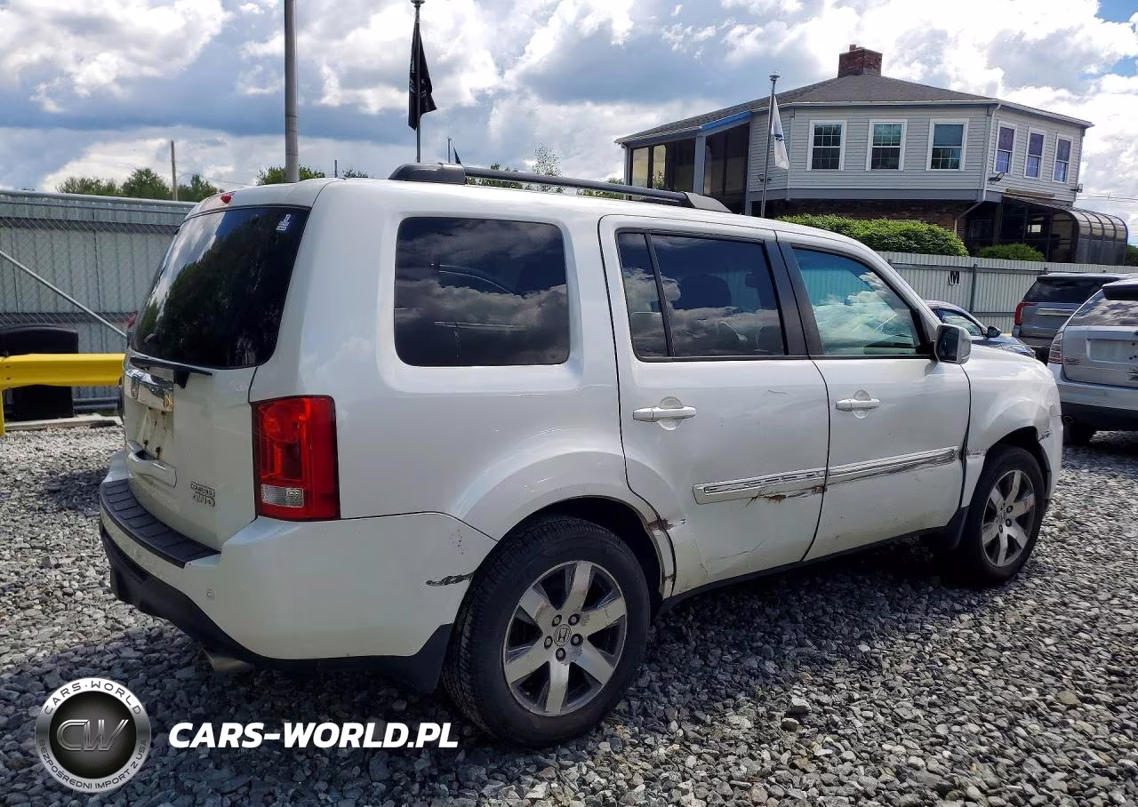 2014 Honda Pilot Touring VIN:5FNYF4H96EB008561 - 3
